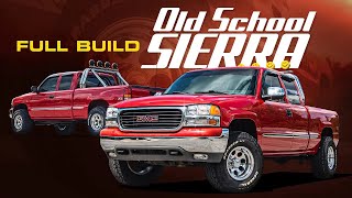 FULL BUILD Converting this 2002 GMC Sierra 1500 to a Mid 90s Throwback [upl. by Edmund978]