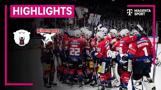 Eisbären Berlin  Kölner Haie  PENNY DEL  MAGENTA SPORT [upl. by Enrika]