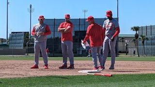 Sights And Sounds From Cardinals Spring Training Camp Looks Whos Getting Some Work At Shortstop [upl. by Myrtle]