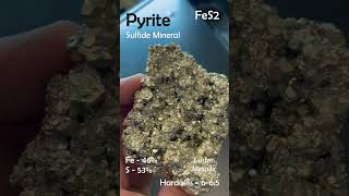 Discussing Minerals Pyrite [upl. by Ecienahs]