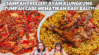 PANAS INDOMIE SETAN PAKAI SAMBEL AYAM ASAP KLUNGKUNG [upl. by Rakel]