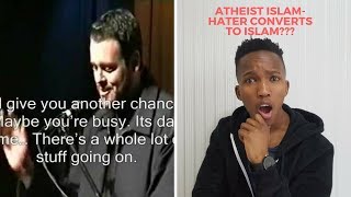 NON MUSLIM REACTS TO Atheist IslamHater converts to Islam Funny yet AMAZING storywith subtitles [upl. by Ninos395]