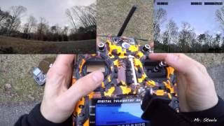 24GHz RC Range Test Jeti DS16 amp FrSky Taranis [upl. by Ileek]