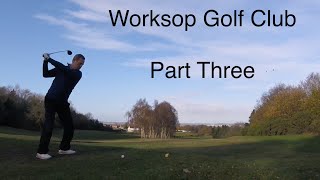 Professional Course Vlog Worksop Golf Club Part 3 [upl. by Pooley643]