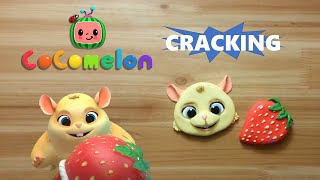 cocomelon jelly bean hamster clay cracking 코코멜론 젤리빈 햄스터 점토 부수기 [upl. by Adiaroz143]