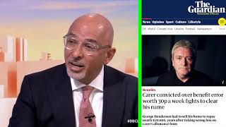 Zahawi fined £5 million with no conviction Carer convicted after 30p error [upl. by Ylrebma964]