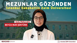 Mezunlarımızdan Gıda Mühendisi Beyza Nur Şentürk İZÜ hakkında deneyimlerini paylaştı [upl. by Ahsehat]