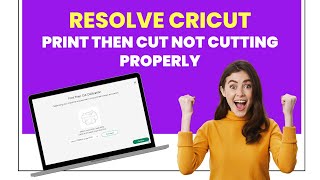 How to Resolve Cricut Print and Cut Not Cutting Properly Easy Guide cricutmade designspace diy [upl. by Meeks556]