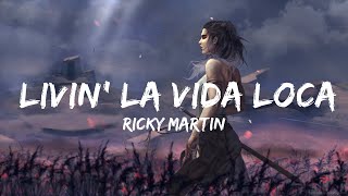 1 Hour  Ricky Martin  Livin La Vida Loca Lyrics  Lyrics Star [upl. by Baal204]