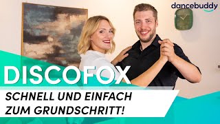 Discofox Tanzen Lernen GRUNDSCHRITT amp TANZHALTUNG Tutorial für Anfänger [upl. by Ennasus]