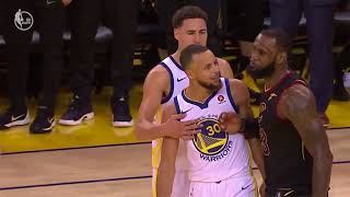 Cavaliers vs Warriors NBA Finals Game 1 Ends with Trash Talk and Altercation [upl. by Keslie7]