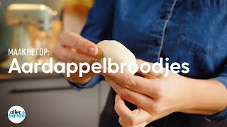 Broodjes bakken met aardappel  Recept  Allerhande [upl. by Laurice]