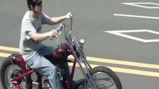 110cc ChopperBobber American madein China 49cc125cc 150cc 200cc [upl. by Reizarf906]