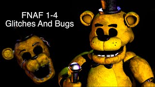 Five Nights At Freddys 14 Glitches and bugs [upl. by Miriam]