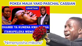 MBARIKIWA amwagia maua PASCHAL CASSIAN MWAKASEGE ashushiwa kipigo tena [upl. by Kcirb250]