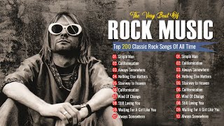 Top 100 Classic Rock Songs Of 80s 90s 🚩 Best Rock Hits Ever ⚡ 4K Video Ultra HD [upl. by Mcgean28]