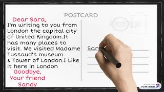 How to write a Postcard [upl. by Hearn]