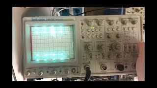 Tektronix 2465B CAL 02 Final The Light Show [upl. by Vachel]