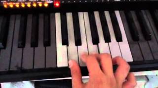 FatBoy Slim  Right Here Right Now Piano Tutorial [upl. by Warchaw]