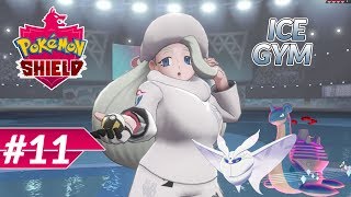 MELAWAN ICE GYM LEADER MELONY Pokemon Shield EP11 [upl. by Frech]