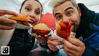 La COMIDA CALLEJERA en ALEMANIA está a OTRO NIVEL 🇩🇪 [upl. by Akerdal997]