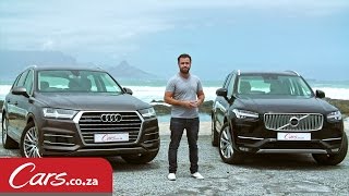 New Audi Q7 vs Volvo XC90 – Detailed Review And Comparison [upl. by Adnalay64]