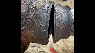 Axle Cracked a Strange side 🫢 shortsvideo [upl. by Sorel167]