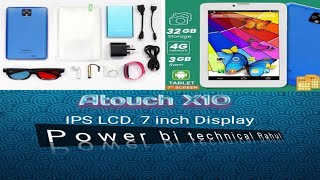 Atouch X10 Tablet Review amp First LookBest Budget Tablet [upl. by Herb]