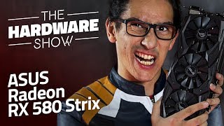 Placa de vídeo ASUS Radeon RX 580 Strix Review The HardWare Show 01 [upl. by Lleznov]