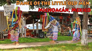 Dance of the little old men in Michoacán Mexico [upl. by Laeria]