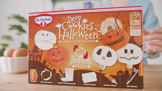 Galletas de Halloween fáciles  Kit Deco Cookies Halloween Dr Oetker [upl. by Tilford]