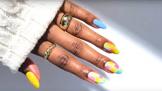 Tie Dye Nails [upl. by Earehc]