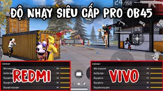 Free Fire  Độ Nhạy Pro OB45 Mới Nhất Cách Cài Nút Bắn  TKiller TV [upl. by Albert]