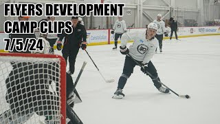 Philadelphia Flyers Development Camp Clips  Day 3 7524 [upl. by Watters]