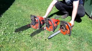 Chainsaw Husqvarna 236 and Chainsaw Husqvarna 351 and Chainsaw Husqvarna 359 [upl. by Groeg]