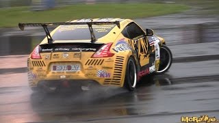 Nissan 370Z  Extreme Drifting  Pure Sound HD [upl. by Adnalay]