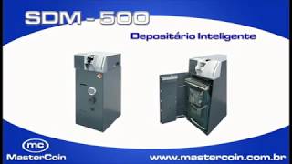 Depositário Inteligente de Moedas e Cédulas  CDS 820  SDM 500  Cash Deposit System  SERVICOIN [upl. by Atirabrab]