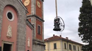 Le campane tornano sul campanile di Cazzago [upl. by Annayrb]