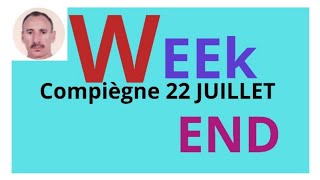 COMPIÈGNE LE 22 JUILLET 24 QUINTÉ ANALYSE PAR WEEKEND DU LUNDI belgique france suisse [upl. by Ahsilahk648]