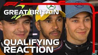 Drivers React After Qualifying  2024 British Grand Prix [upl. by Uzzial930]