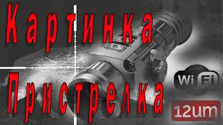 Доступный тепловизор картинка установка пристрелка Iray scp19 w [upl. by Ackerley]