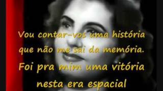 Amália Rodrigues  Senhor Extraterrestre  vídeo com letra [upl. by Nidnal]