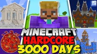 I Survived 3000 DAYS In Minecraft Hardcore FULL MOVIE [upl. by Melosa]