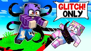 BECOMING the GLITCH on ONE CHUNK in Minecraft [upl. by Owain372]