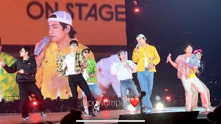 220415  FANCAM  Permission To Dance  BTS PTD Las Vegas  Day 3  Allegiant  4K 직캠 [upl. by Sibylla]