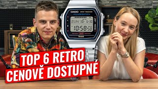 TOP 6 Retro hodinky cenově dostupné [upl. by Ahsinel532]