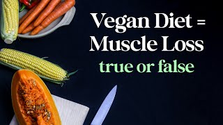 Does a Vegan Diet Cause Muscle Loss [upl. by Ahsiener]