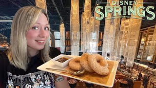 Disney Springs Dining at Morimoto Asia Restaurant  Food Drinks Tour amp Fun Facts [upl. by Limay]