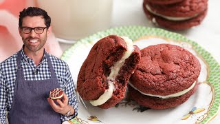 Red Velvet Cookies  SweetTreats [upl. by Pickett]