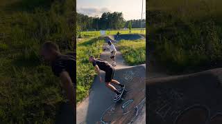 Surfskate at the pumptrack be like [upl. by Raybourne]